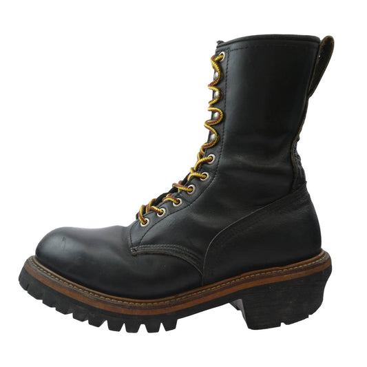 RED WING レッドウィング 2218 PT83 LOGGER BOOTS ロガー ブーツ ブラック系 7.5D【中古】