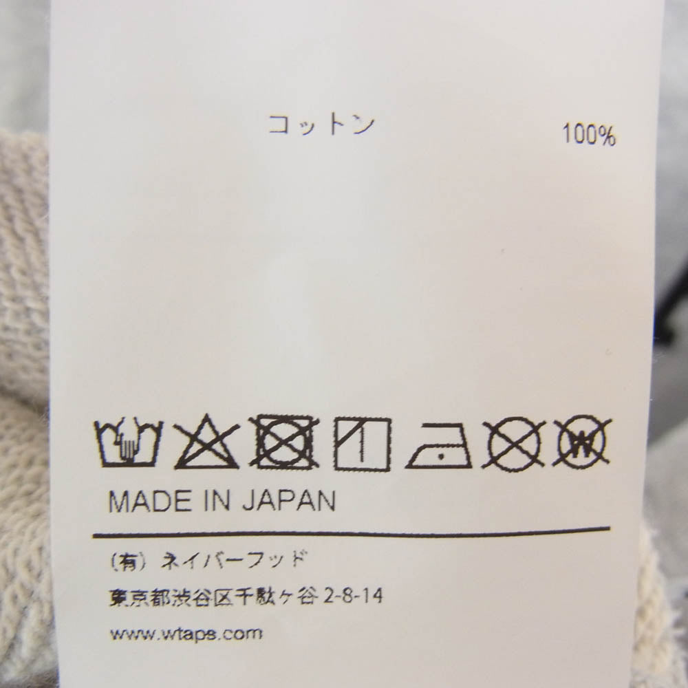 WTAPS ダブルタップス 25SS 251ATDT-CSM03 ACADEMY SWEATER COTTON アカデミー セーター コットン スウェット トレーナー グレー系 X04【中古】