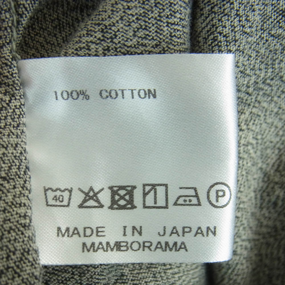 ネセサリーオアアンネセサリー 長袖 シャツ 両胸ポケット 猫目ボタン グレー系 2【中古】
