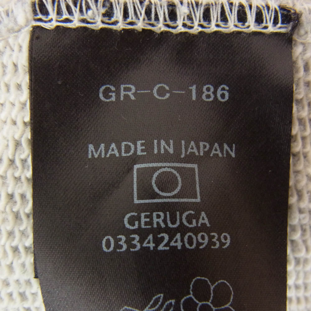 GERUGA ゲルガ SWEAT SHIRTS 前Vガセット スウェット シャツ トレーナー グレー系 5【中古】