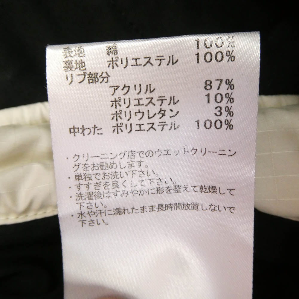 nanamica ナナミカ S24FY020 Insulation Varsity Jacket バーシティ ジャケット ブラック系 M【中古】