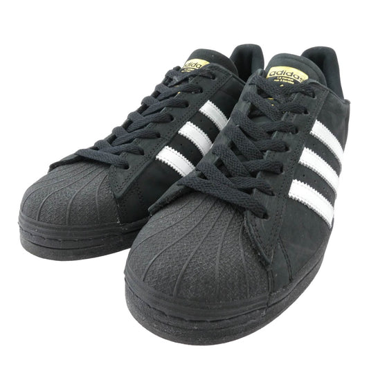 adidas アディダス FV0321 SKEATBORDING SUPERSTAR スケートボーディング スーパースター ローカット スニーカー ブラック系 28.5cm【中古】