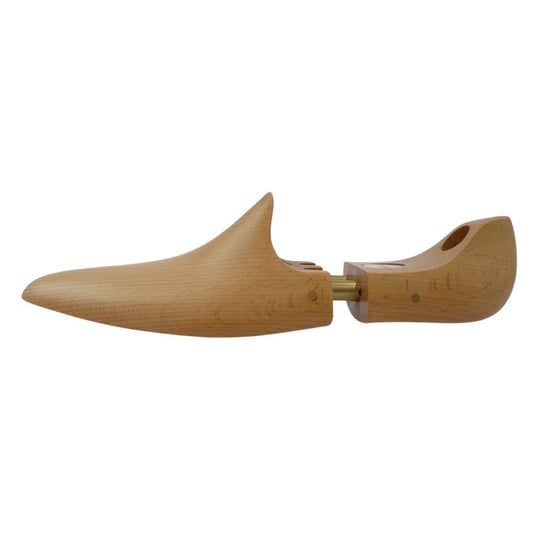 John Lobb ジョンロブ 木製 シューツリー シューキーパー ゴールド 金具 ベージュ系【中古】