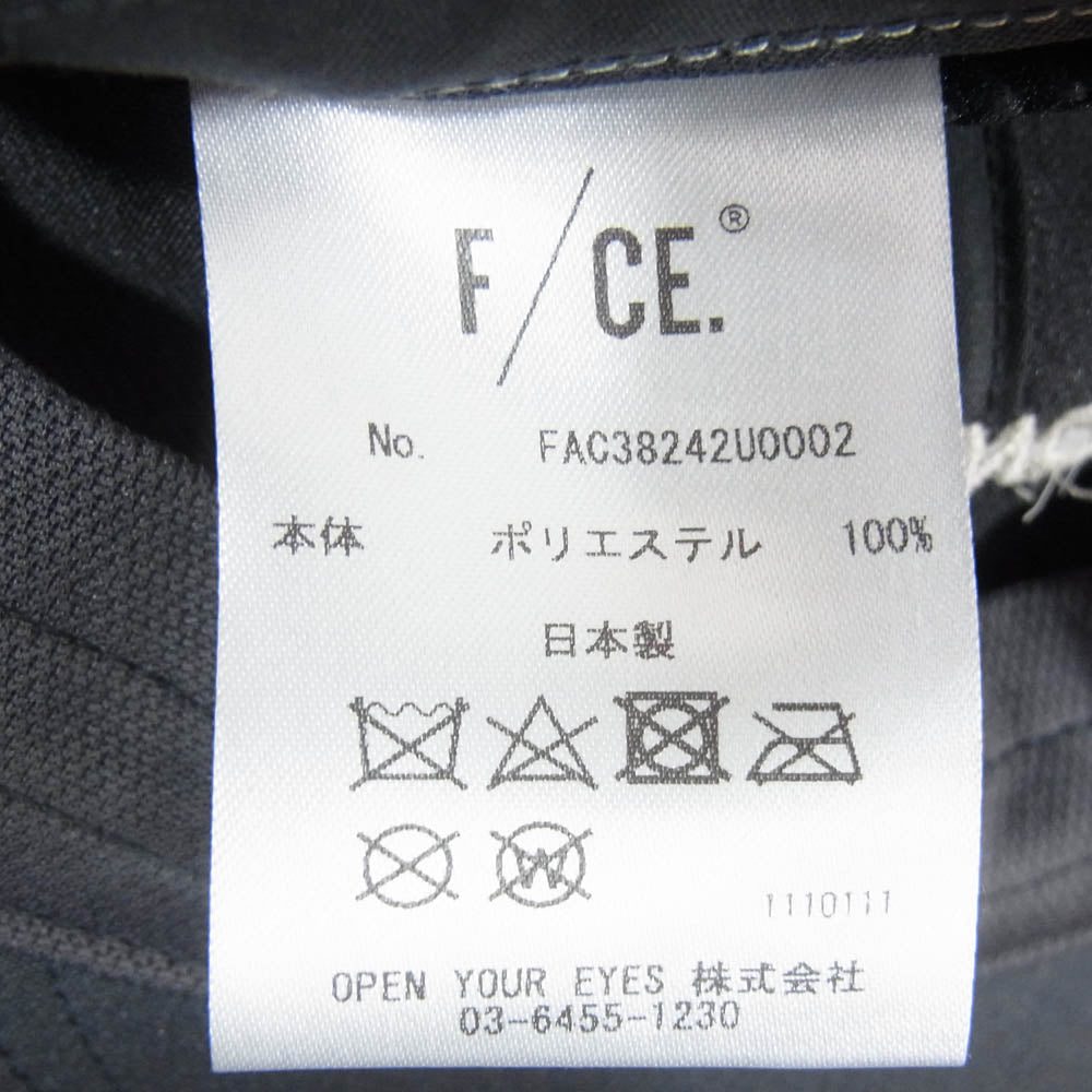 F/CE エフ シーイー FAC38242U0002 8 PANNEL CONTOUR CAP 8パネル コントール キャップ グレー系【中古】