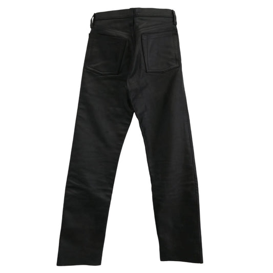 The REAL McCOY'S ザリアルマッコイズ BUCO ブコ ホースハイド レザー パンツ ブラック系 30【中古】