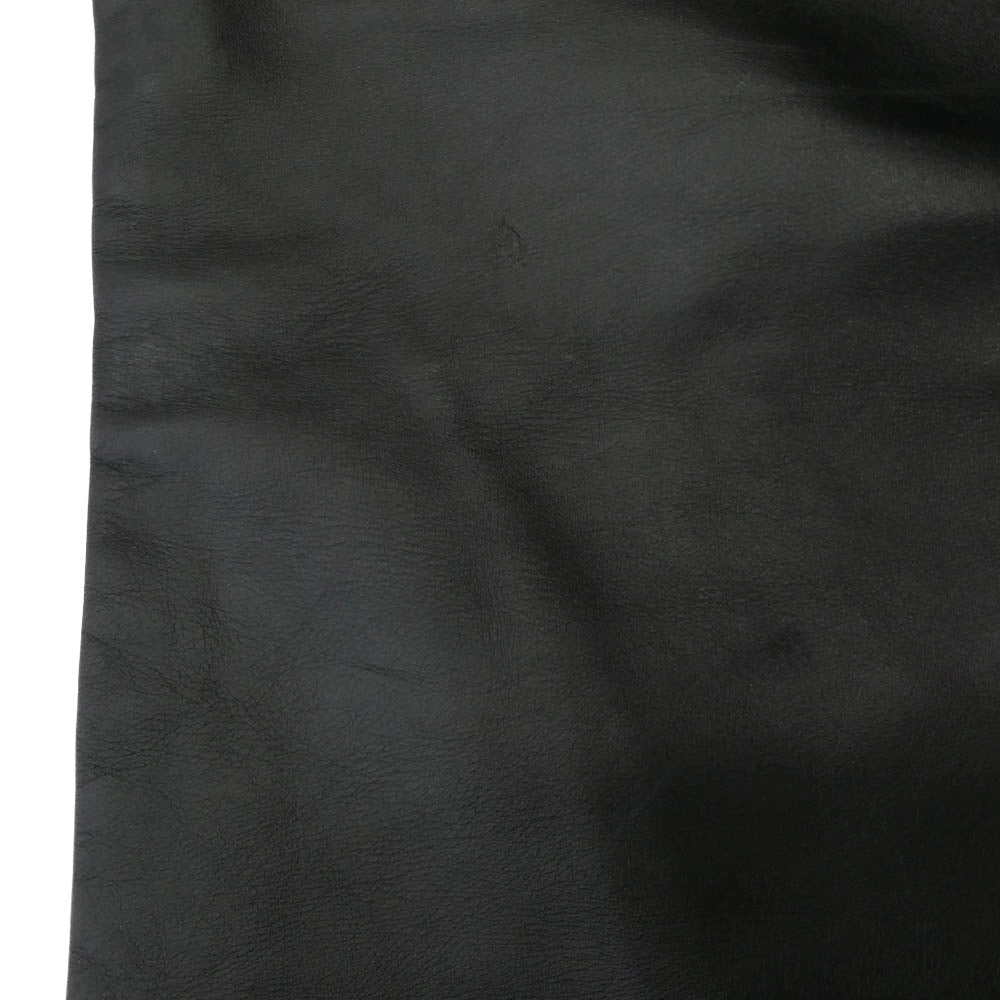 The REAL McCOY'S ザリアルマッコイズ BUCO ブコ ホースハイド レザー パンツ ブラック系 30【中古】