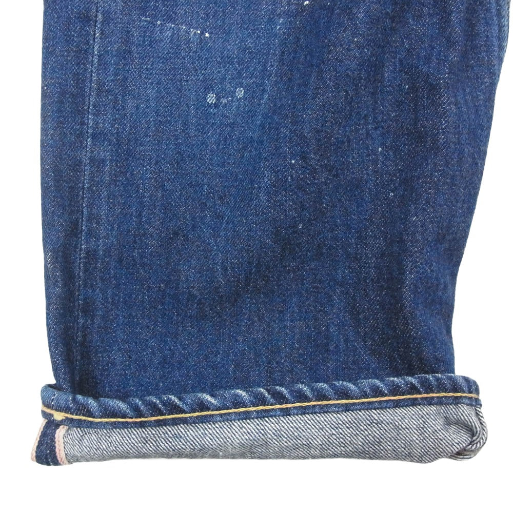 A.P.C. アーペーセー new standard セルビッチ ボタンフライ デニム パンツ インディゴブルー系 36【中古】