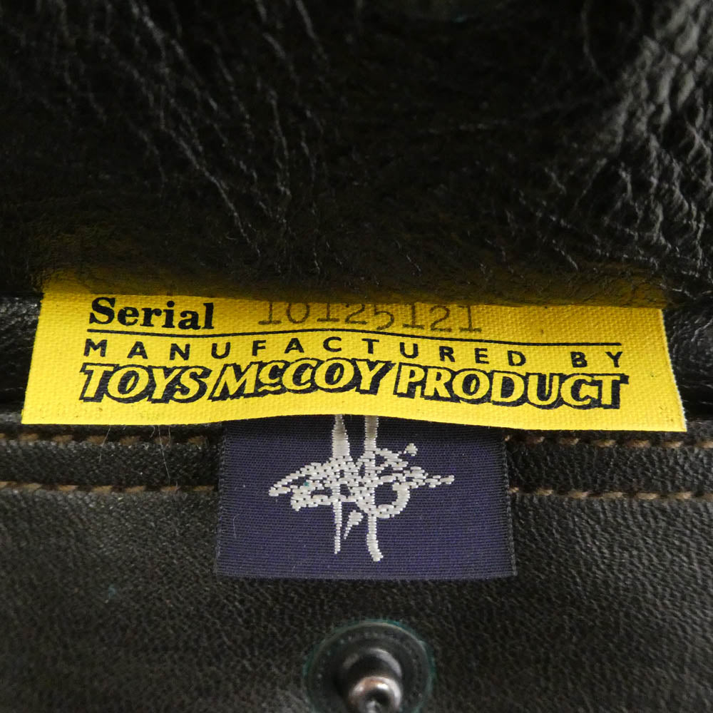 TOY'S McCOY トイズマッコイ TYPE A-2 フライトジャケット シールブラウン TALONジップ ブラウン系 36【中古】