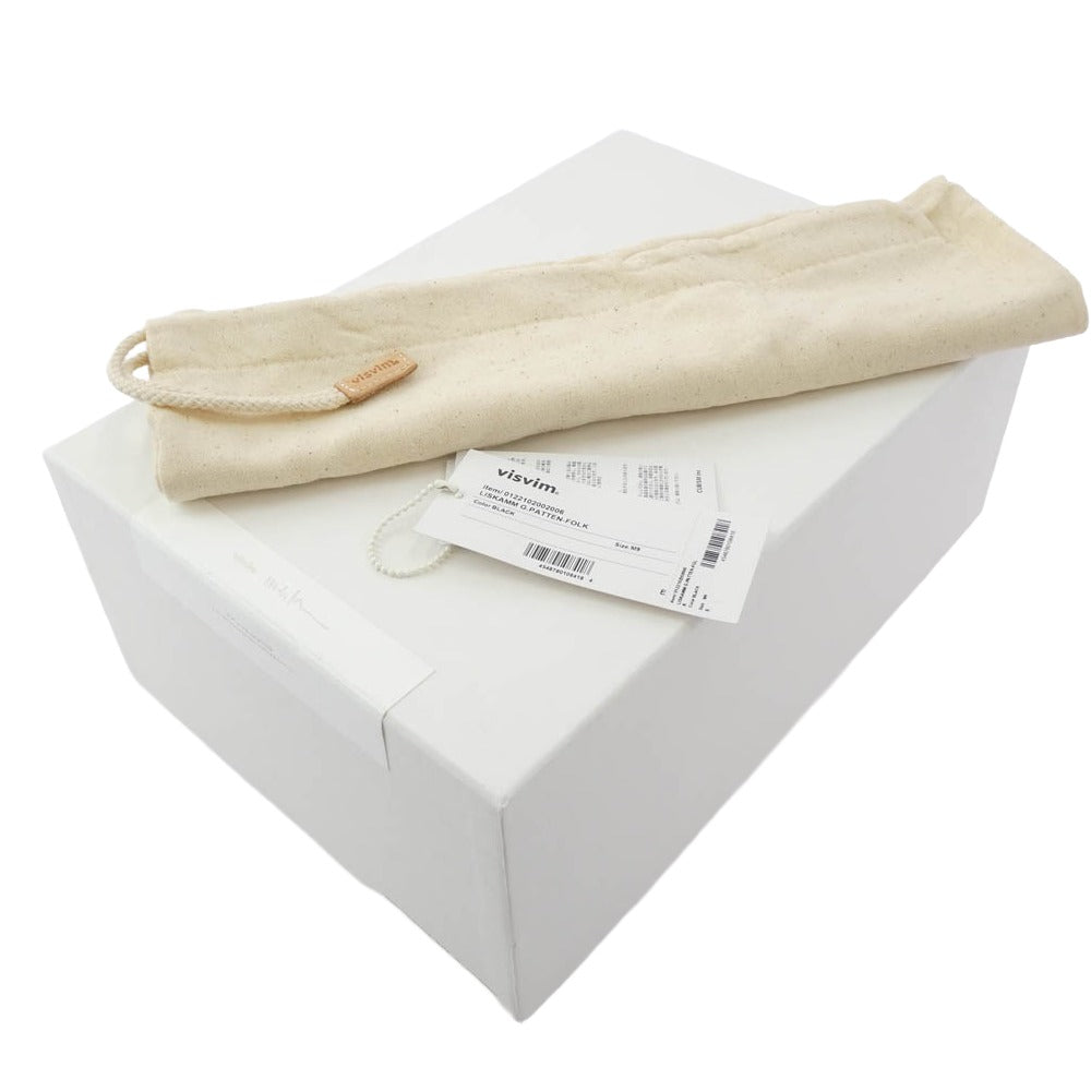 VISVIM ビズビム 22SS 0122102002006 LISKAMM G.PATTEN-FOLK ハイカット シューズ ブーツ ブラック系 9【中古】
