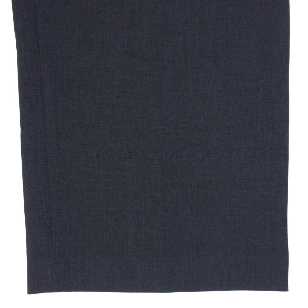 ENFOLD エンフォルド 300IS231-0351 RELAX WIDE PANTS リラックス ワイド パンツ ダークグレー系 34【中古】