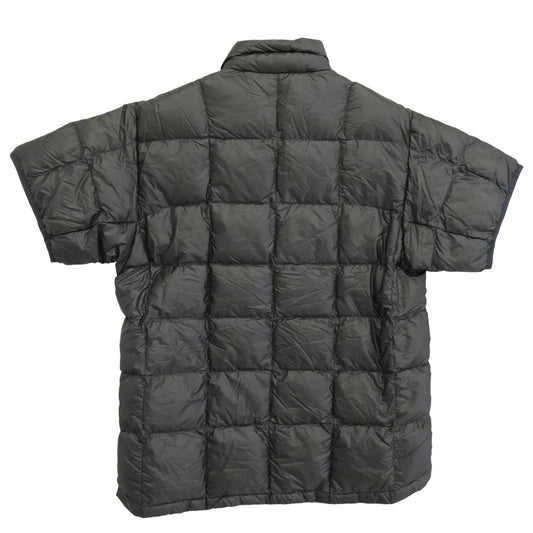 mont-bell モンベル 1101288 ウルトラライト ダウンインナー ハーフスリーブ ジャケット 半袖 シャツ グレー系 XS【中古】