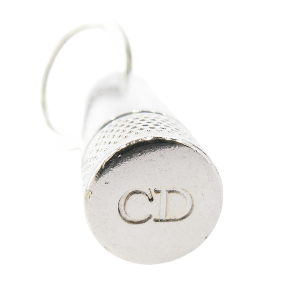 DIOR HOMME ディオールオム オイルシリンダー ケース カラビナ シルバー系【中古】