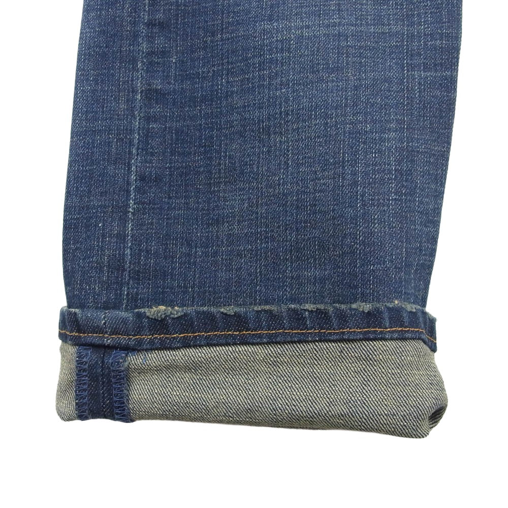 DIOR HOMME ディオールオム ボタンフライ ダメージ ウォッシュド スキニー デニム パンツ インディゴブルー系 32【中古】