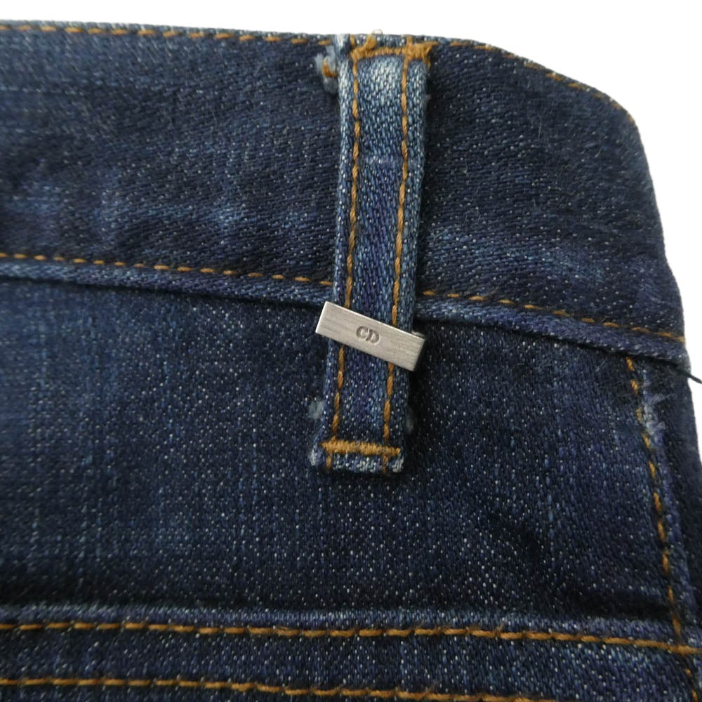 DIOR HOMME ディオールオム 06AW 6HH1013563 エディ期 ストレッチ デニム スキニー パンツ インディゴブルー系 28【中古】