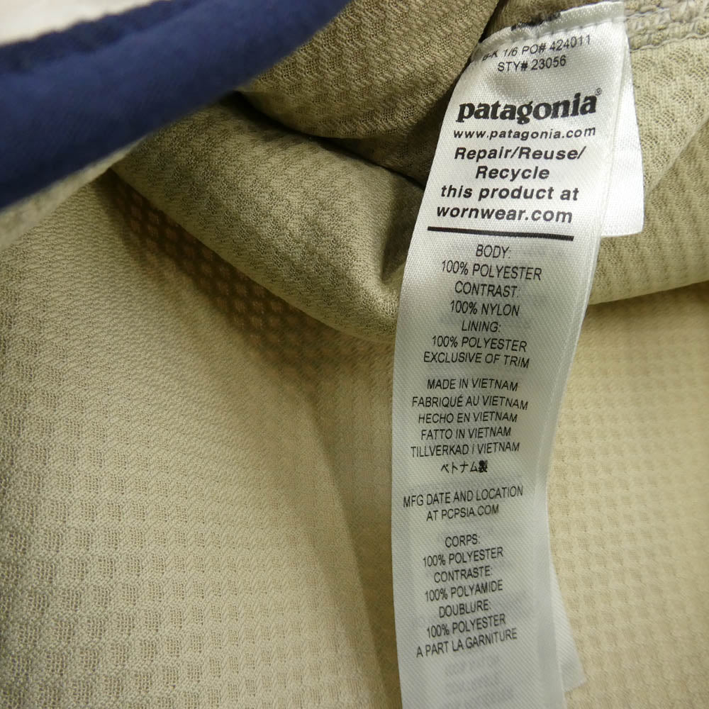 patagonia パタゴニア 22AW 23056 CLASSIC RETRO-X JACKET クラッシック レトロX ジャケット フリース ホワイト系 L【中古】