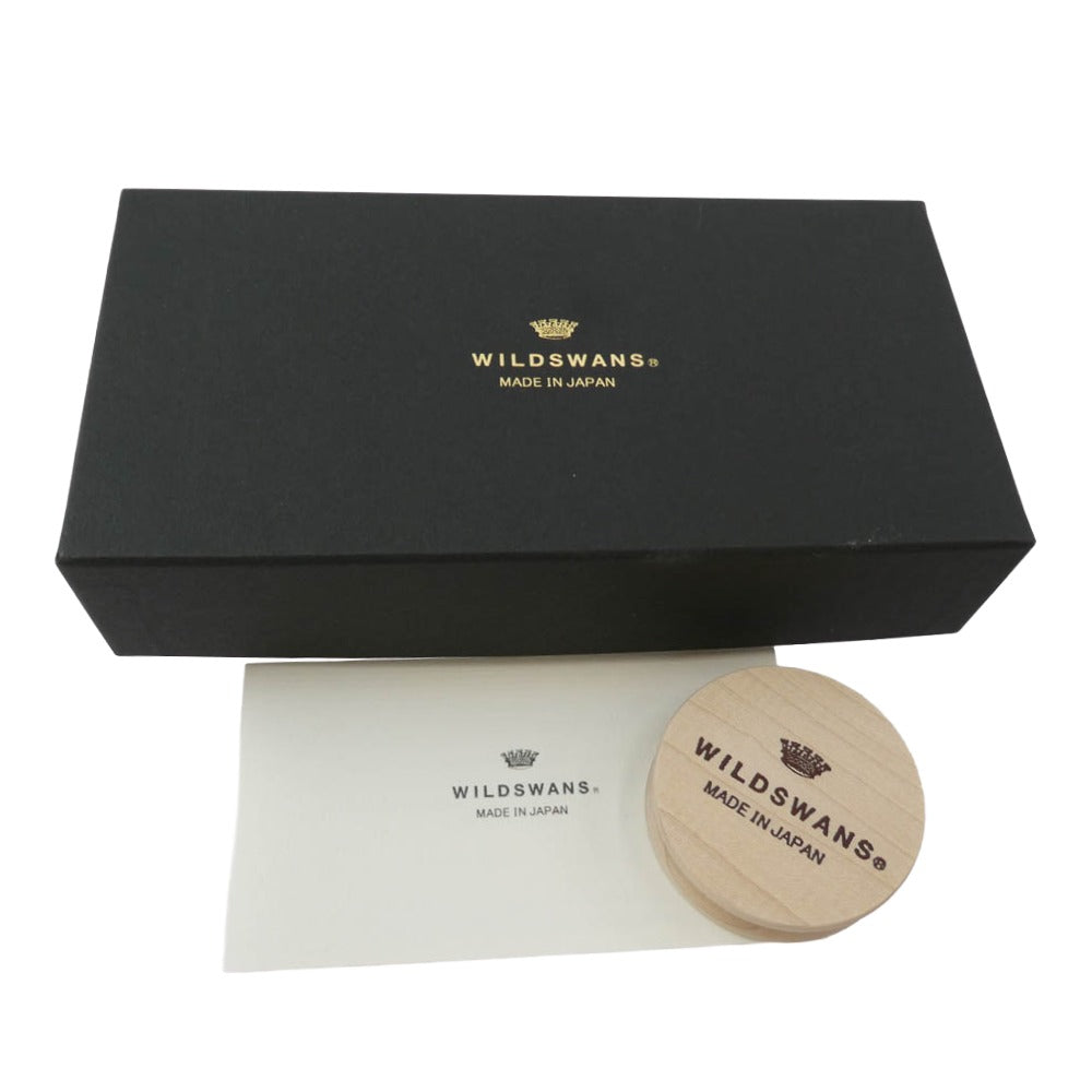 WILDSWANS ワイルドスワンズ TONGUE タング シェルコードバン コインケース 小銭入れ ダークブラウン系【中古】