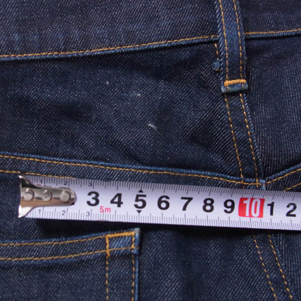 JOHN LAWRENCE SULLIVAN ジョンローレンスサリバン JLS-02-02 ストレッチ テーパード デニム パンツ インディゴブルー系 44【中古】