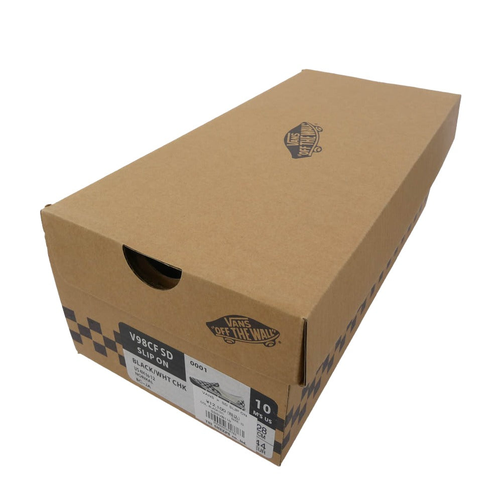 STANDARD CALIFORNIA スタンダードカリフォルニア V98CF Vans SD SLIP ON スリッポン ローカットスニーカー ブラック系 28cm【中古】