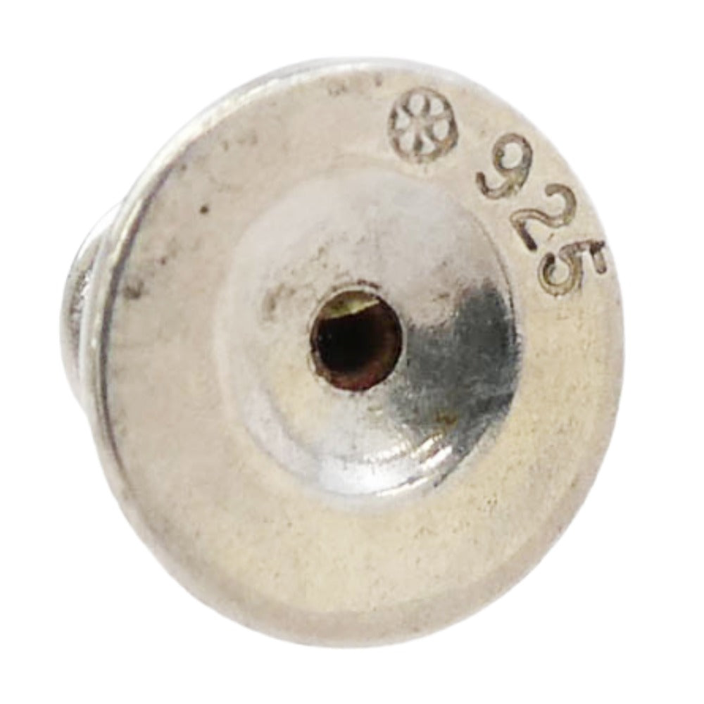 CHROME HEARTS クロムハーツ(原本無) STUD CRSBLL クロスボール スタッド ピアス シルバー系【中古】