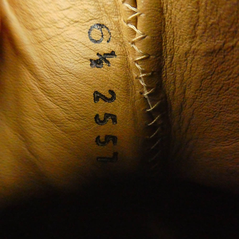 フランチェスコべニーニョ パティーヌ サイドゴア チェルシー レザー ブーツ パープル系 6.5【中古】