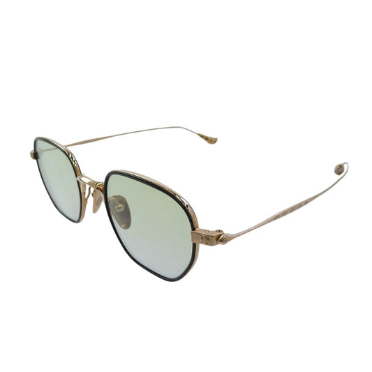 CHROME HEARTS クロムハーツ(原本無) BONE PRONE II CHプラス テンプル メタル フレーム サングラス ゴールド系【中古】