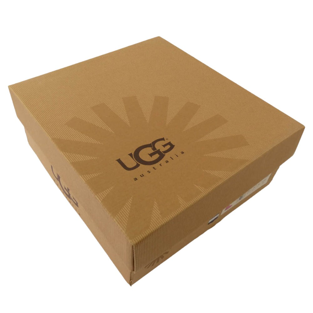 UGG アグ 3352 W MINI BAILEY BUTTON ミニ ベイリー ボタン シープスキン ムートン ブーツ ピンク系 23cm【中古】