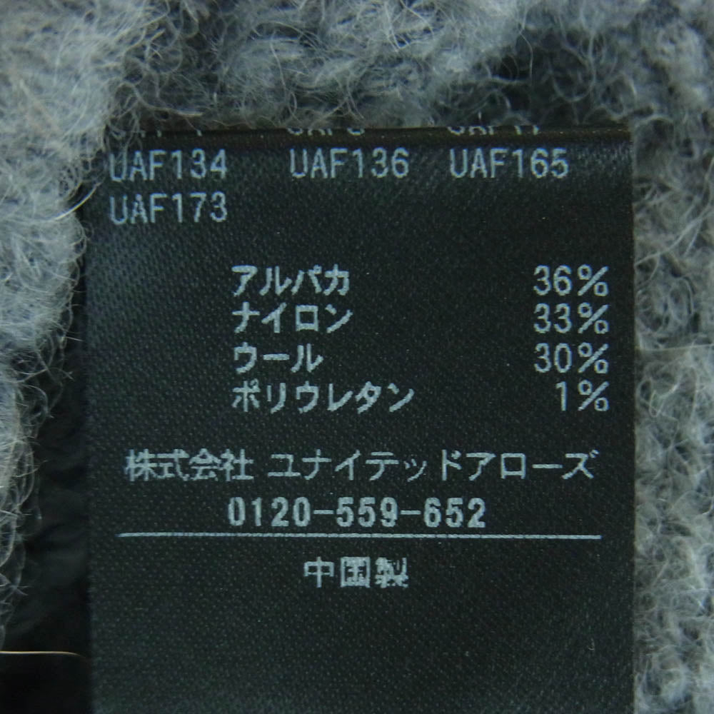 UNITED ARROWS ユナイテッドアローズ 5513-1-990002 SONS サンズ アルパカウール クルーネック ニット セーター グレー系 M【中古】