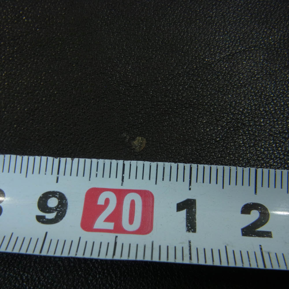 agnes b. アニエスベー ラムレザー スカート 羊革 ポリエステル フランス製 ブラック系 38【中古】