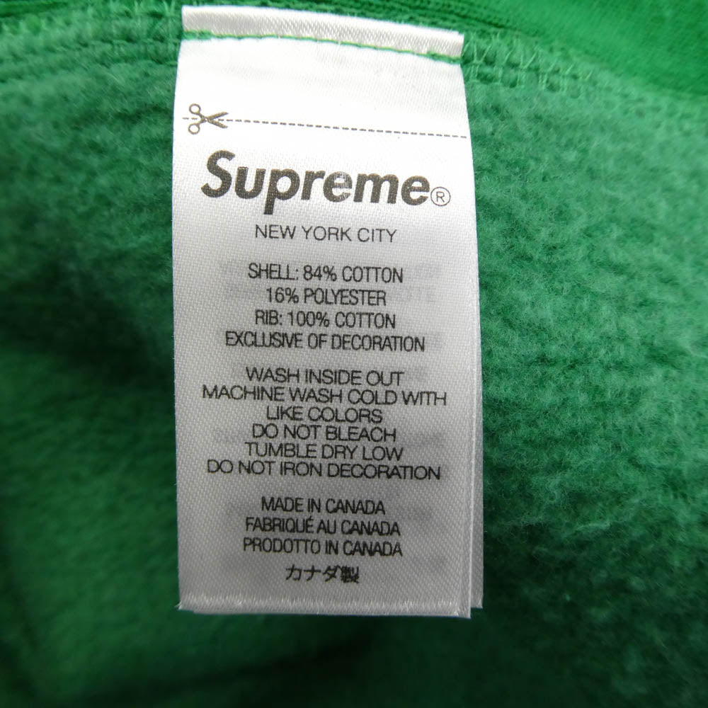 Supreme シュプリーム 24AW Box Logo Hooded Sweatshirt ボックス ロゴ フーデッド スウェットシャツ パーカー グリーン グリーン系 M【極上美品】【中古】