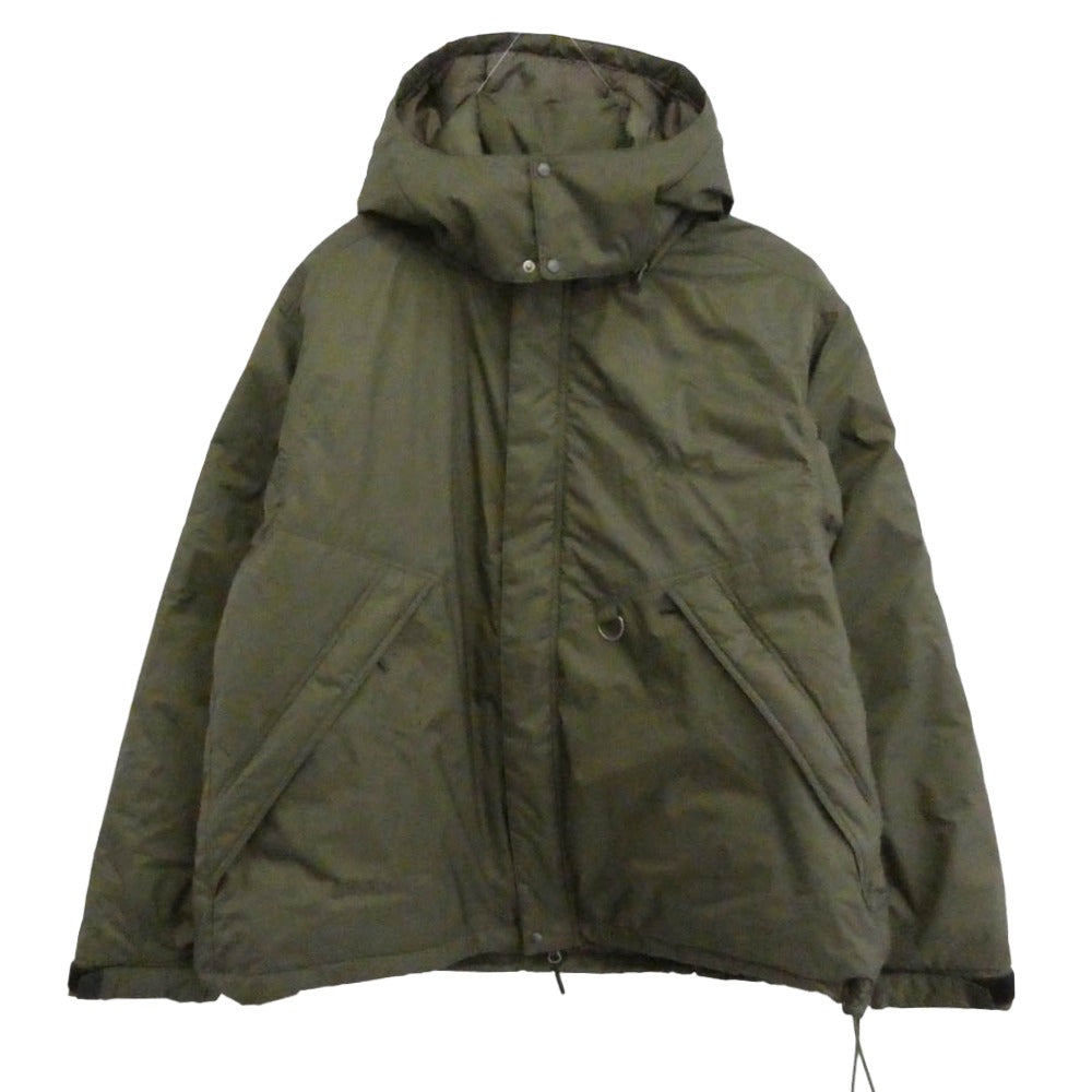 【美品】ナンガ 別注 オーロラテックス ダウンジャケット 胸ロゴ カーキ S NANGA（ナンガ） 別注 AURORATEX DOWN JACKET オーロラテックスダウン