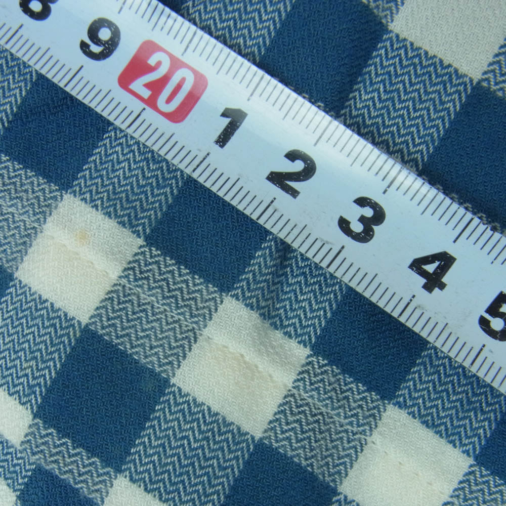 patagonia パタゴニア 15SS 53195 チェック 半袖 シャツ 中国製 ブルー系 ホワイト系 M【中古】