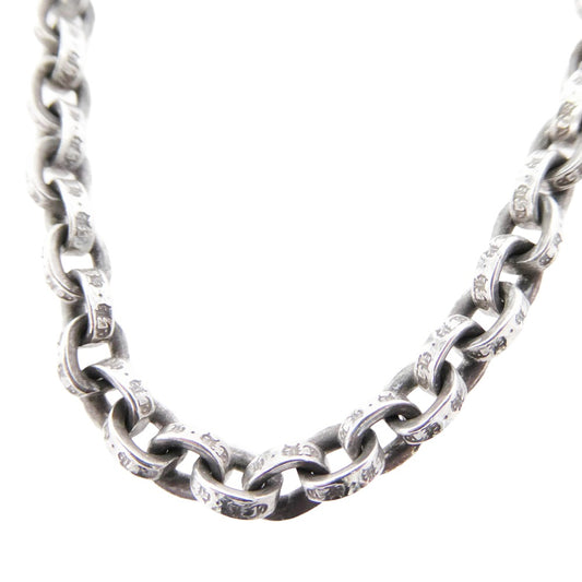 CHROME HEARTS クロムハーツ(原本無) PAPER CHAIN 18 ペーパーチェーン ネックレス 18インチ 18inch シルバー系【中古】