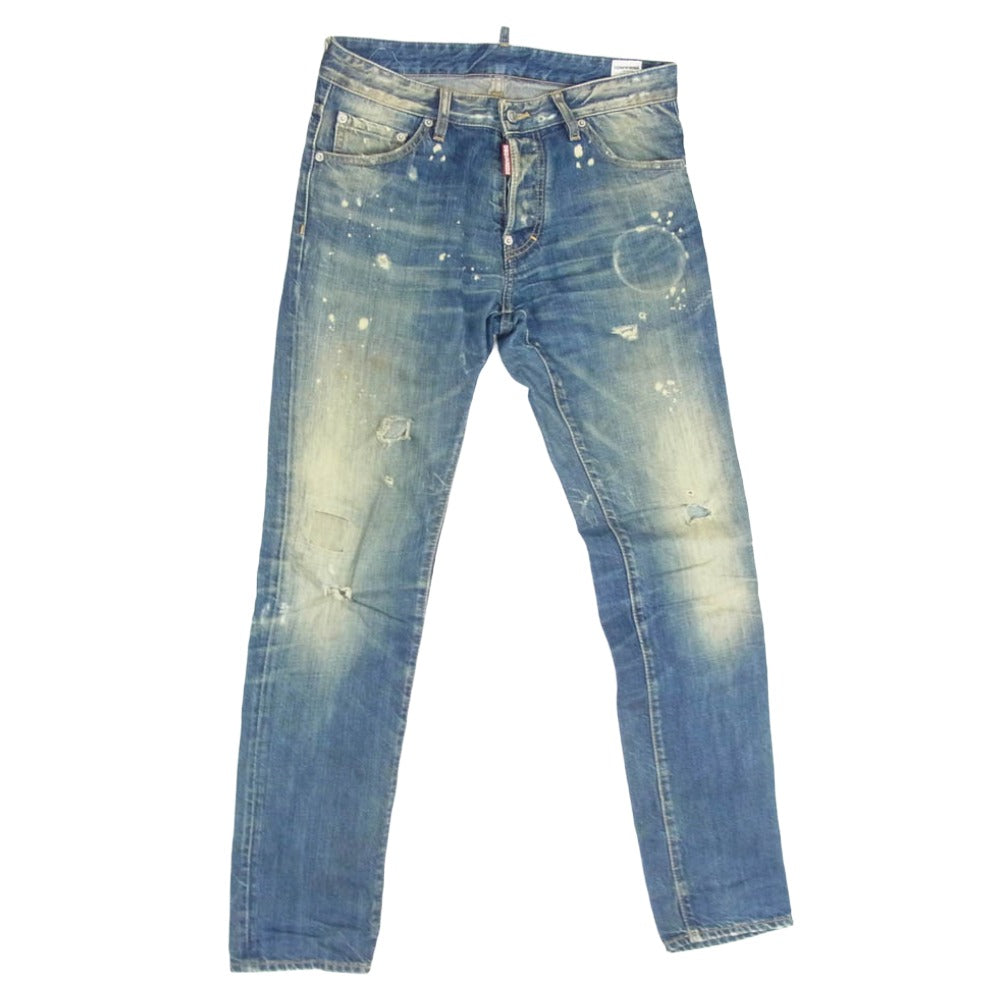 【値下げ対応可能‼️】DSQUARED2 ダメージデニム クールガイ サイズ48 DSQUARED2 ディースクエアード クールガイ ジーンズ 48 【公式通販】