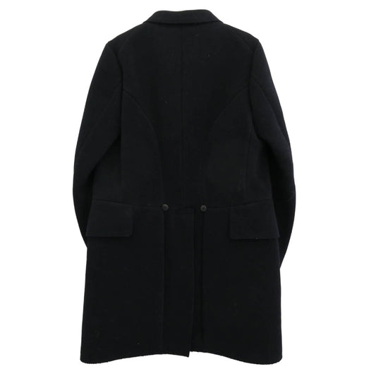 VISVIM ビズビム 15AW 0115205013023 MORNING COAT WINDSTOPPER ウール リネン ウィンドストッパー モーニングコート ブラック系 2【中古】