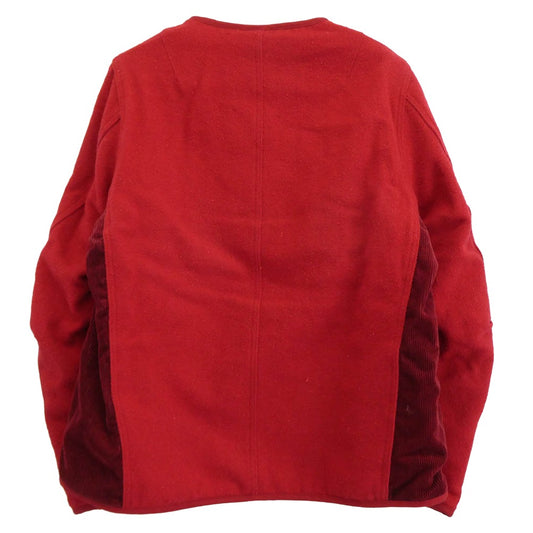 VISVIM ビズビム 18AW 0118205013025 WAWONA DOWN LINER JKT ウール アイリスライナー ジャケット レッド系 ベージュ系 3【中古】