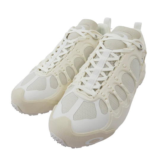 JUNYA WATANABE COMME des GARCONS MAN ジュンヤワタナベコムデギャルソンマン WP-K192-100-1-3 × Oakley Factory Team Ibex White オークリー ファクトリー チーム アイベックス ホワイト スニーカー ホワイト系 27cm【美品】【中古】