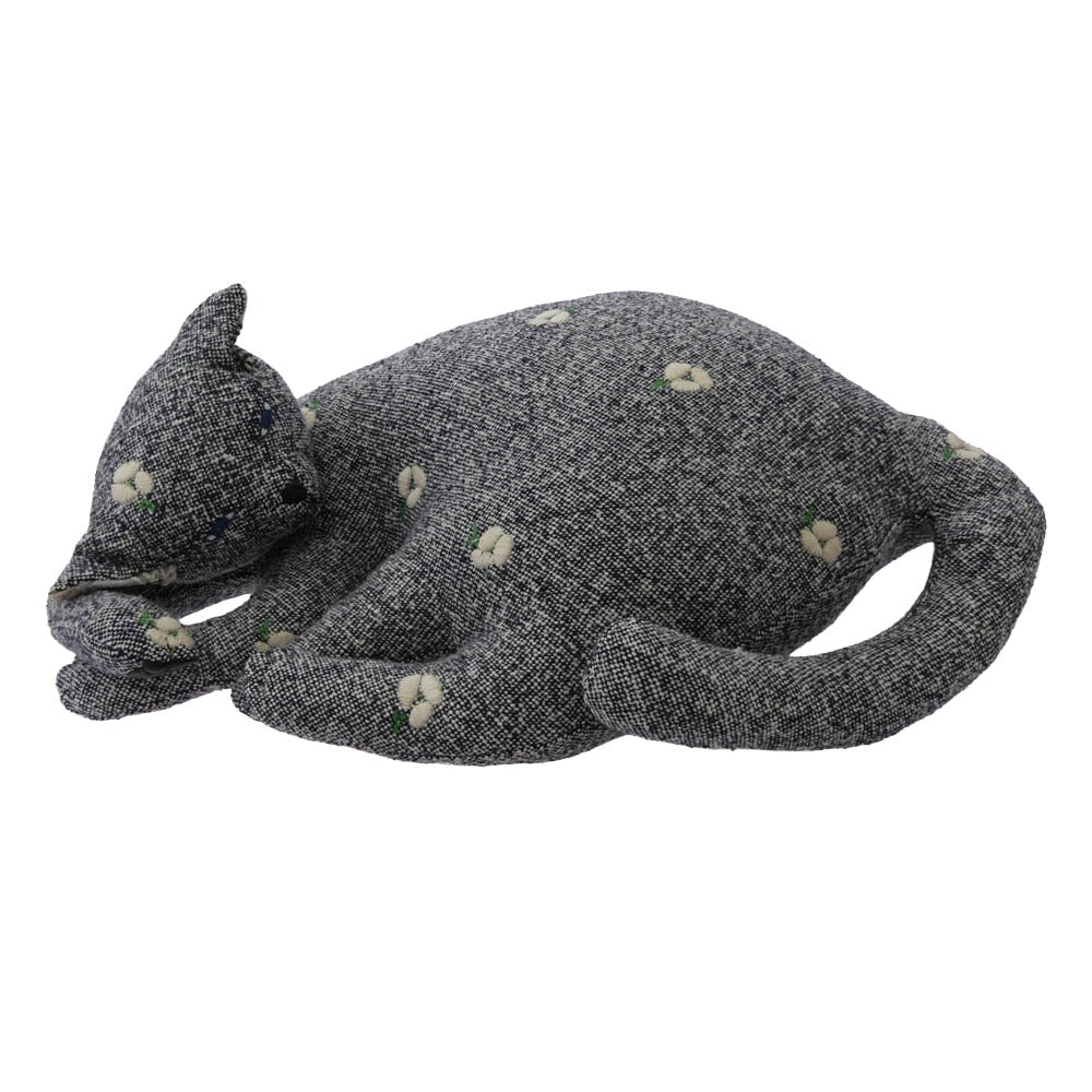 mina perhonen ミナペルホネン necco cushion ねっこ ネコ レザー切替