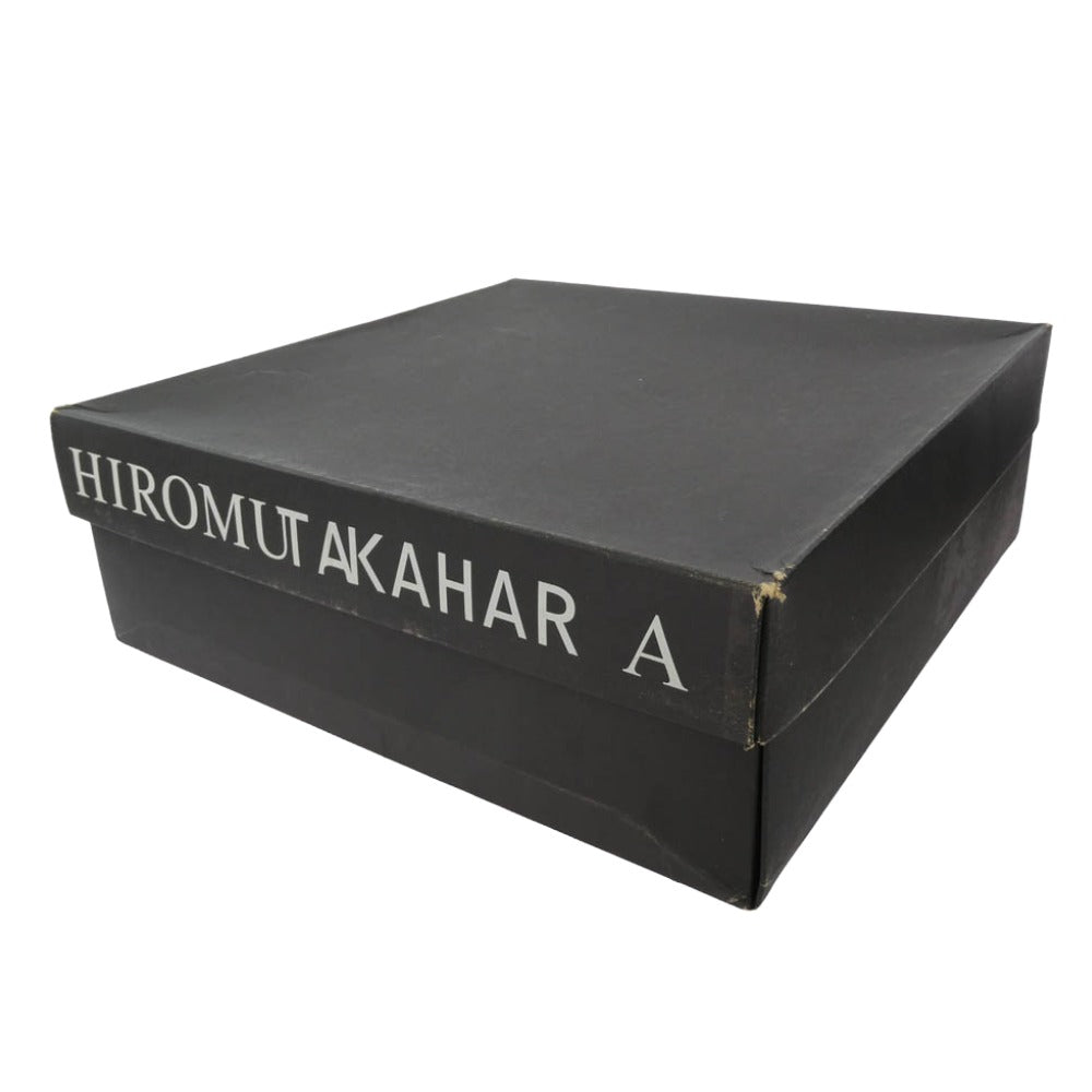 ヒロムタカハラ 99110015 SIDE ZIP BOOT サイドジップ ブーツ ブラック系 41【極上美品】【中古】