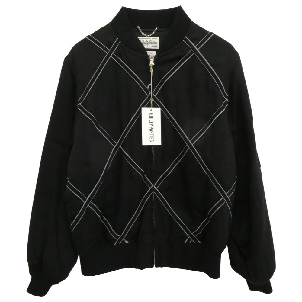 WACKO MARIA ワコマリア 25SS WOLFSHEAD-WM-BL17 WOLF'S HEAD ウルフズヘッド 50'S JACKET ジャケット ブラック系 M【美品】【中古】 6a28019ag0150ia84-1.jpg?v=