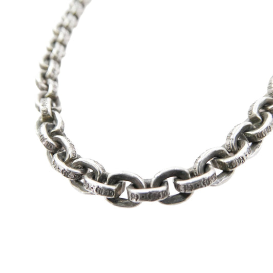 CHROME HEARTS クロムハーツ(原本有) 16inch PAPER CHAIN 16 ペーパーチェーン 16インチ ネックレス シルバー系【中古】