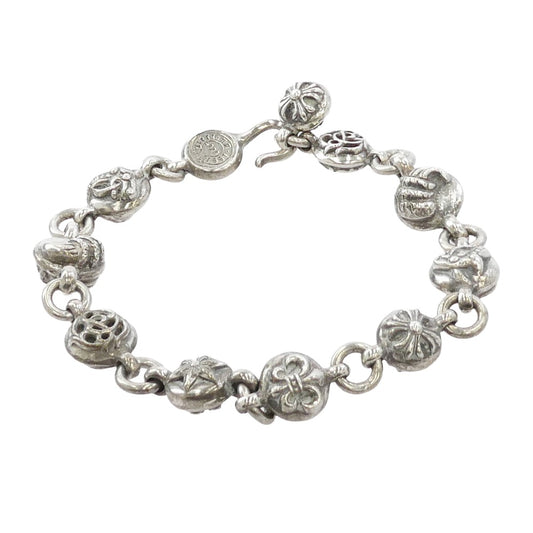 CHROME HEARTS クロムハーツ(原本有) NO2 MULTI BALL #2 マルチボール ブレスレット シルバー系【中古】