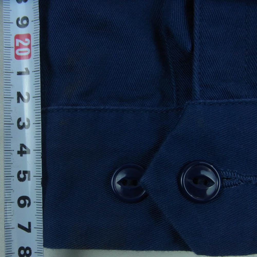 RADIALL ラディアル RAD-17SS-JK002 SUPPLY WORK JKT ワーク ジャケット コットン 日本製 ネイビー系 L【中古】