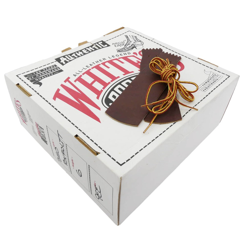 ホワイツブーツ SMOKE JUMPER スモークジャンパー スエード ロガー ブーツ ブラウン系 イエロー系 約26.5cm【中古】