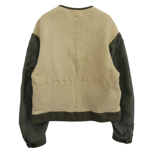 VISVIM ビズビム 25SS 0125105013031 IRIS JKT SHEEPSKIN シープスキン リバーシブル アイリス ジャケット ベージュ系 カーキ系 1【中古】
