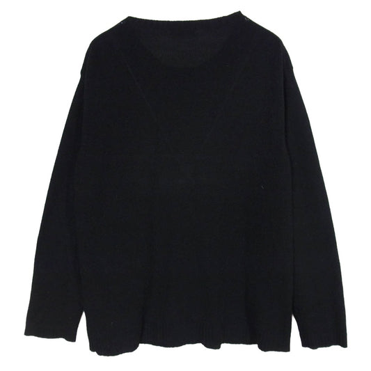 Yohji Yamamoto POUR HOMME ヨウジヤマモトプールオム 14AW HF-K19-184 スカル ニット セーター ブラック系 3【中古】