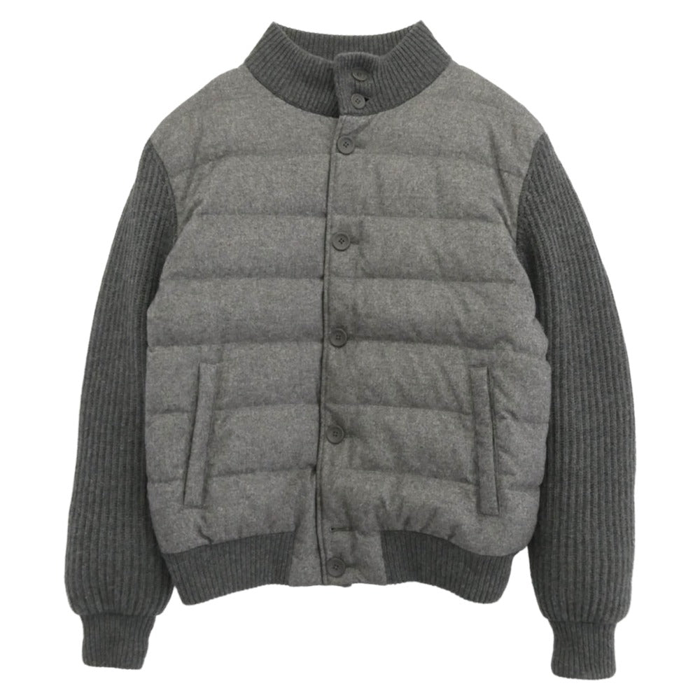 Herno ヘルノ シルクカシミア×ローゲージカシミア ニット スタンド