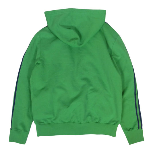 adidas アディダス 70S VENTEX社製 ジャージ トラック ジャケット ジップ パーカー グリーン系 表記無し【中古】