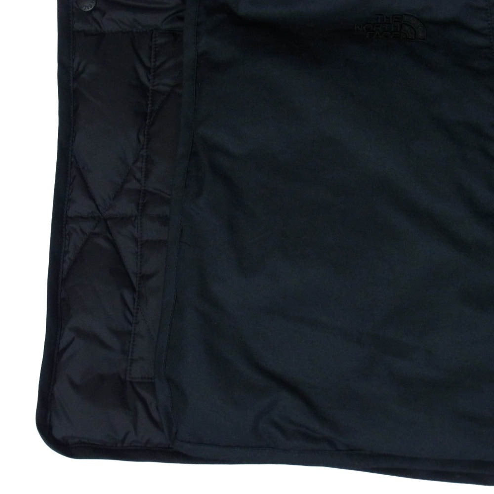 THE NORTH FACE ノースフェイス NN8256N Lightweight Twill Mountain Down Cape マウンテン ダウン ケープ ブラック系【中古】