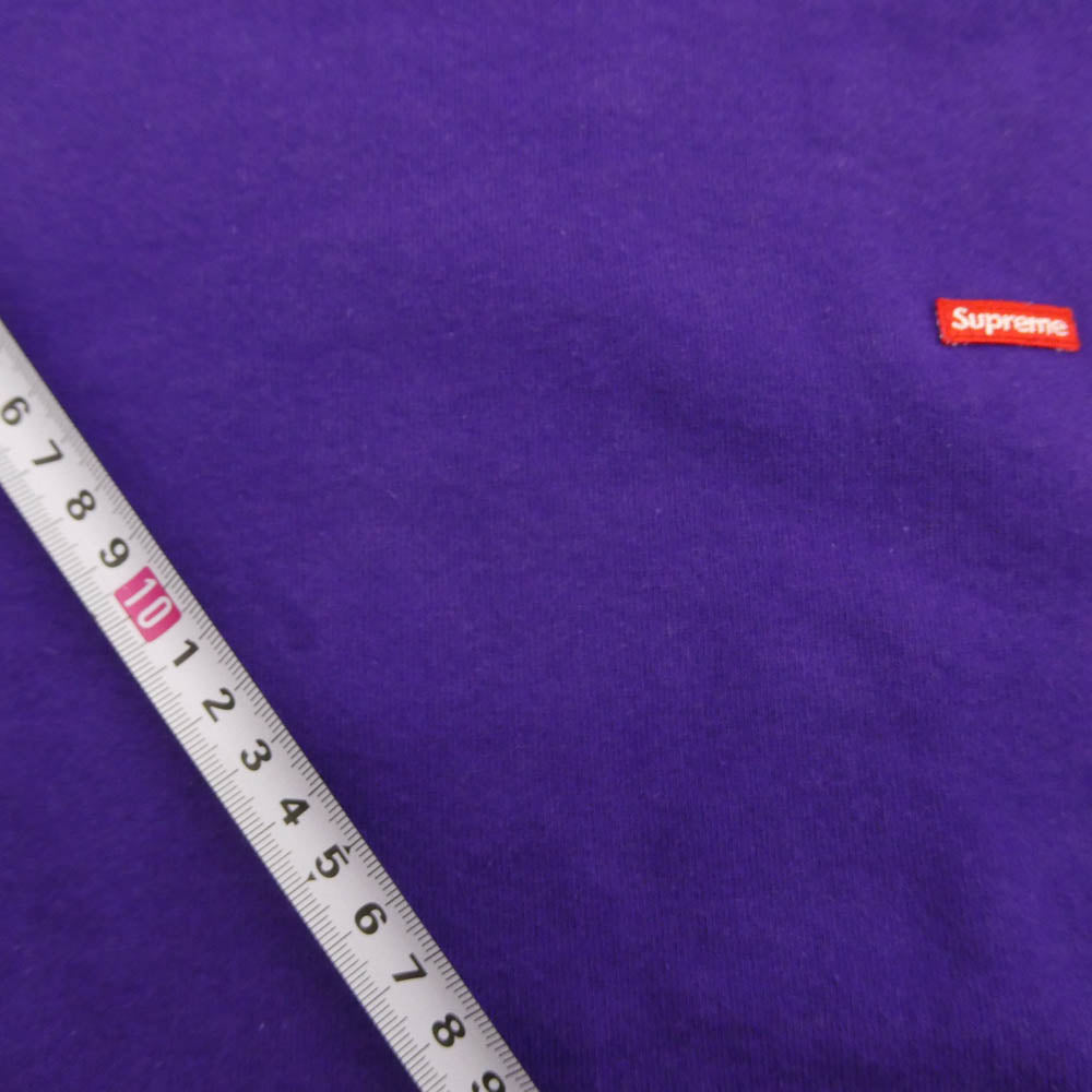 Supreme シュプリーム Small Box Crewneck スモール ボックス ロゴ クルーネック スウェット パープル系 XL【中古】