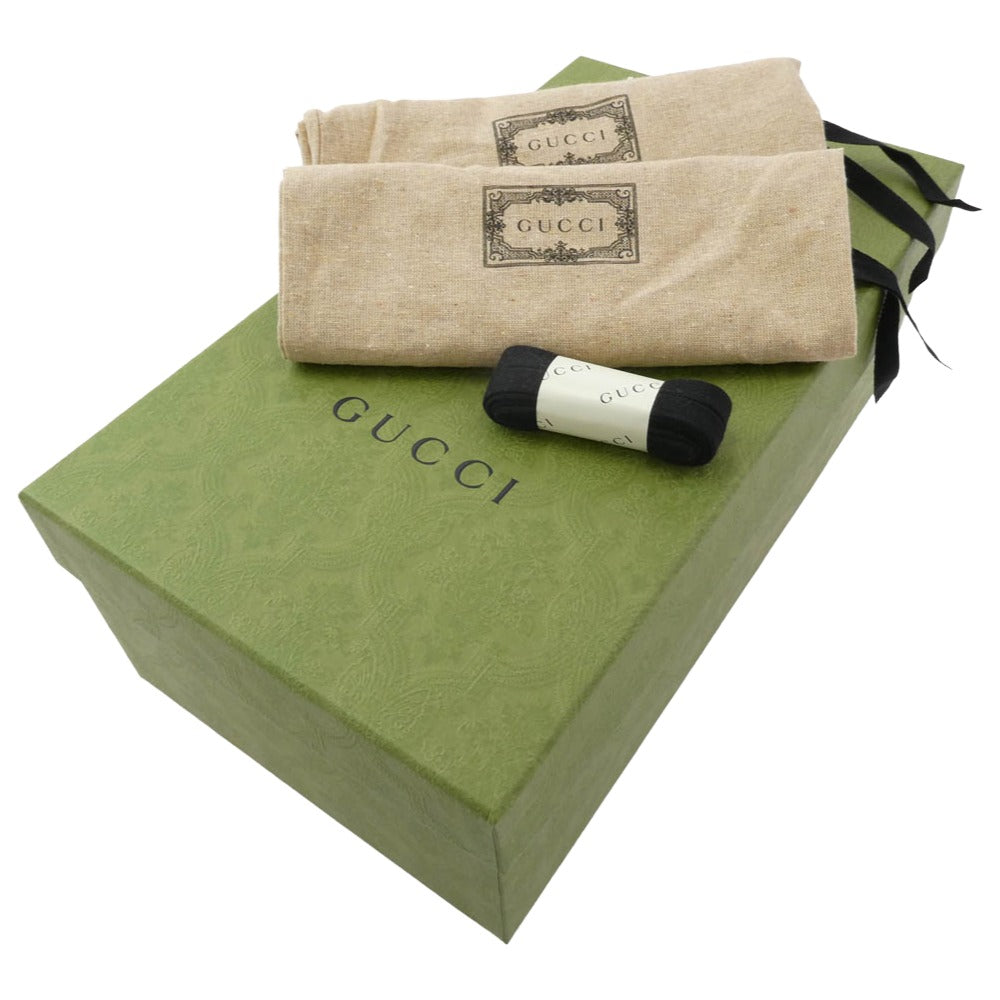 GUCCI グッチ 674530 SCREENER スクリーナー GGスプリームキャンバス スニーカー ブラウン系 6.5【極上美品】【中古】